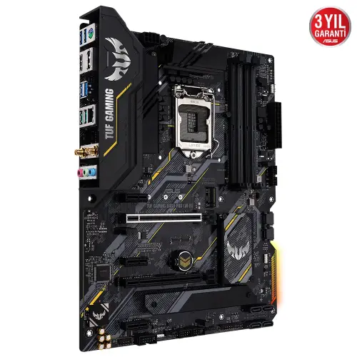 Asus TUF GAMING B460-PRO (WI-FI) Intel B460 Soket 1200 DDR4 2933MHz ATX Gaming (Oyuncu) Anakart