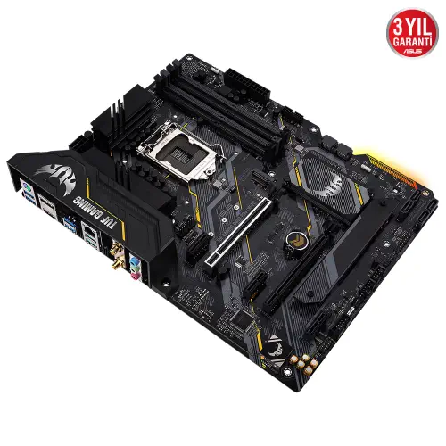 Asus TUF GAMING B460-PRO (WI-FI) Intel B460 Soket 1200 DDR4 2933MHz ATX Gaming (Oyuncu) Anakart