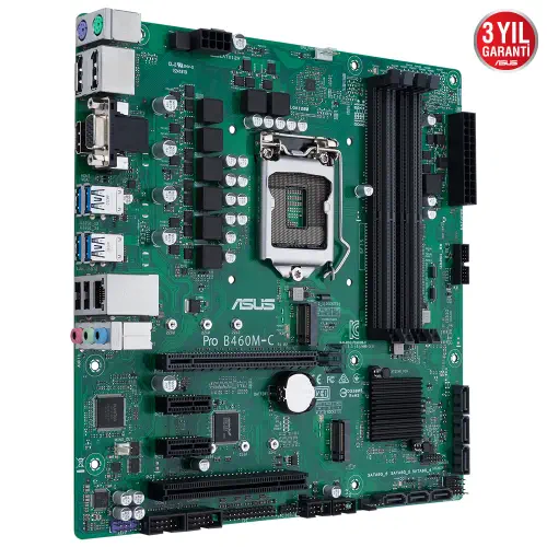 Asus PRO B460M-CSM Intel B460 Soket 1200 DDR4 2933MHz mATX Anakart