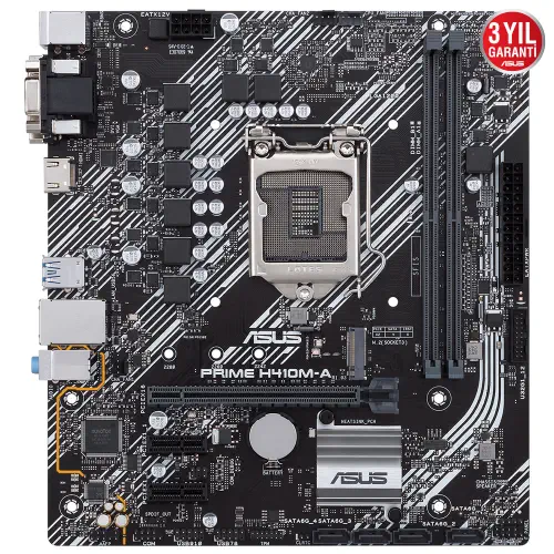 Asus PRIME H410M-A Intel H410 Soket 1200 DDR4 2933MHz mATX Anakart