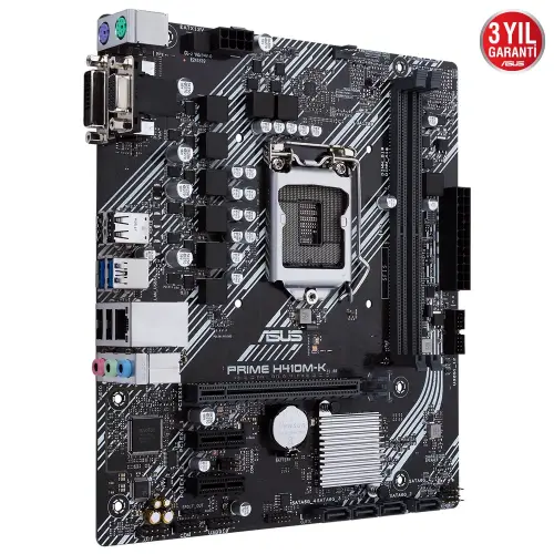 Asus PRIME H410M-K Intel H410 Soket 1200 DDR4 2933MHz mATX Anakart