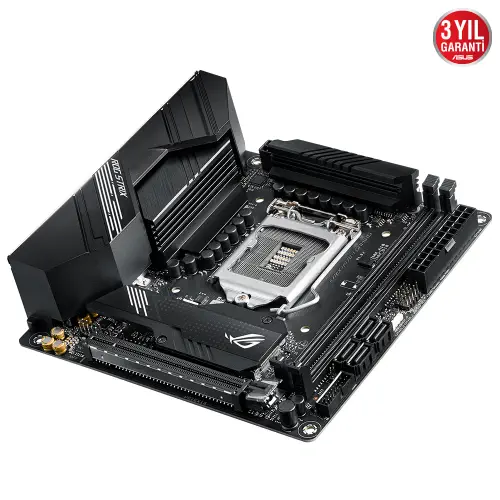 Asus ROG STRIX H470-I GAMING Intel H470 Soket 1200 DDR4 2933MHz Mini ITX Gaming (Oyuncu) Anakart