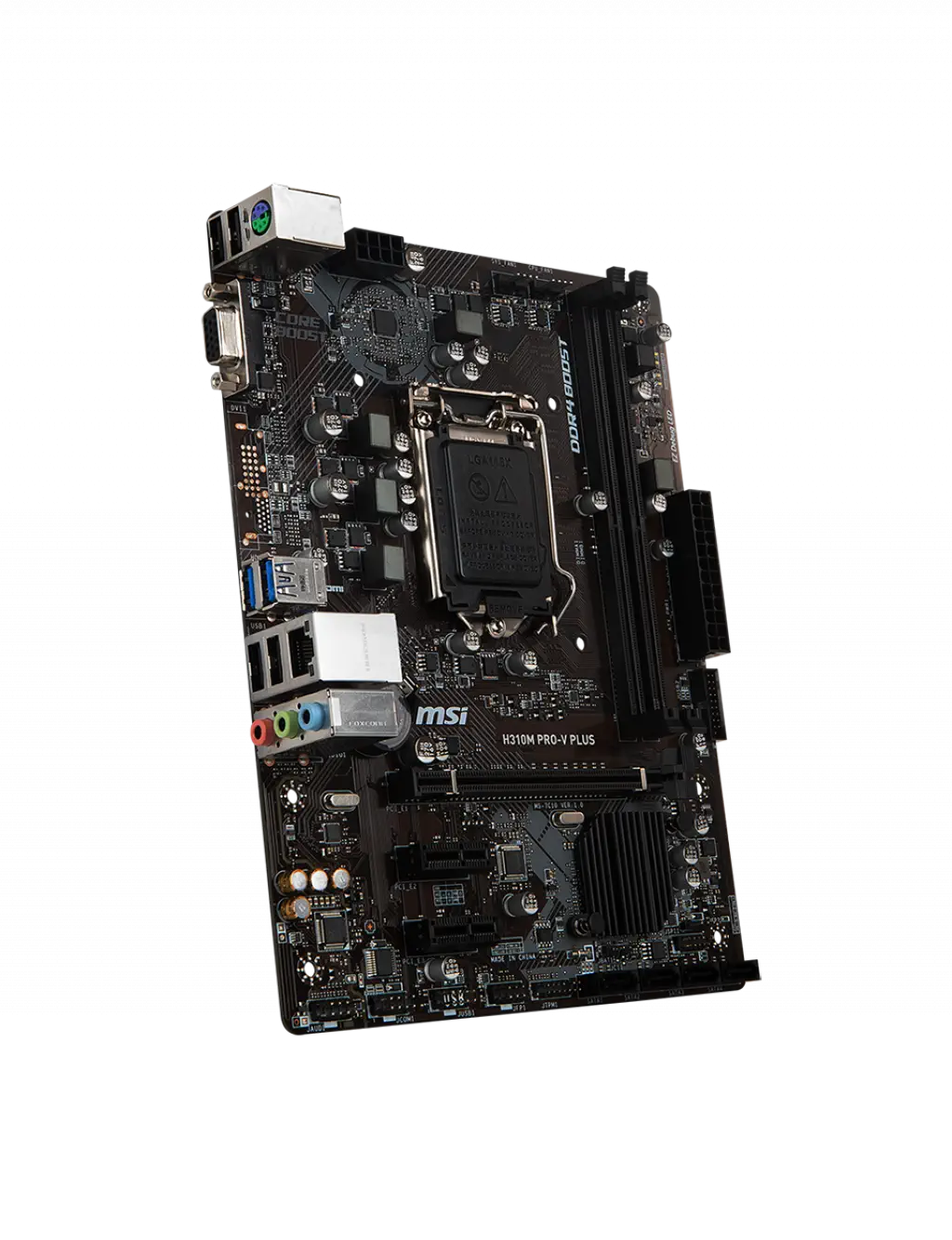 MSI H310M PRO-V PLUS Intel H310 Soket 1151 DDR4 2666 Mhz mATX Gaming (Oyuncu) Anakart