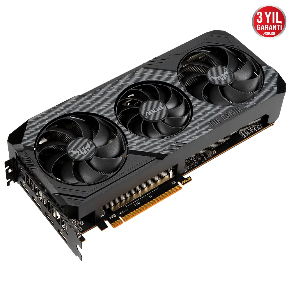 Asus TUF 3-RX5700-O8G-EVO-GAMING AMD Radeon RX 5700 8GB GDDR6 256Bit DX12 Gaming (Oyuncu) Ekran Kartı