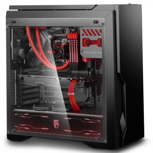 DEEPCOOL Gamer Storm DUKASE LIQUID USB 3.0 Dahili Sıvı Soğutmalı ATX Mid-Tower Gaming (Oyuncu) Kasa