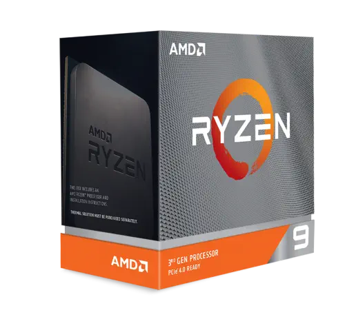 AMD Ryzen 9 3900XT 3.8GHz-4.7GHz 12 Çekirdek 70MB Soket AM4 İşlemci (Fansız)