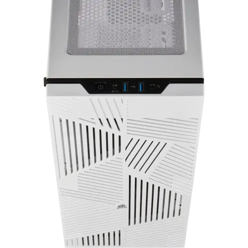Corsair 275R Airflow CC-9011182-WW USB 3.0 Temperli Cam Beyaz ATX Mid-Tower Gaming (Oyuncu) Kasa