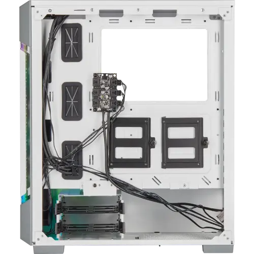 Corsair iCUE 220T RGB Airflow CC-9011174-WW USB 3.0 Temperli Cam Beyaz ATX Mid-Tower Gaming (Oyuncu) Kasa