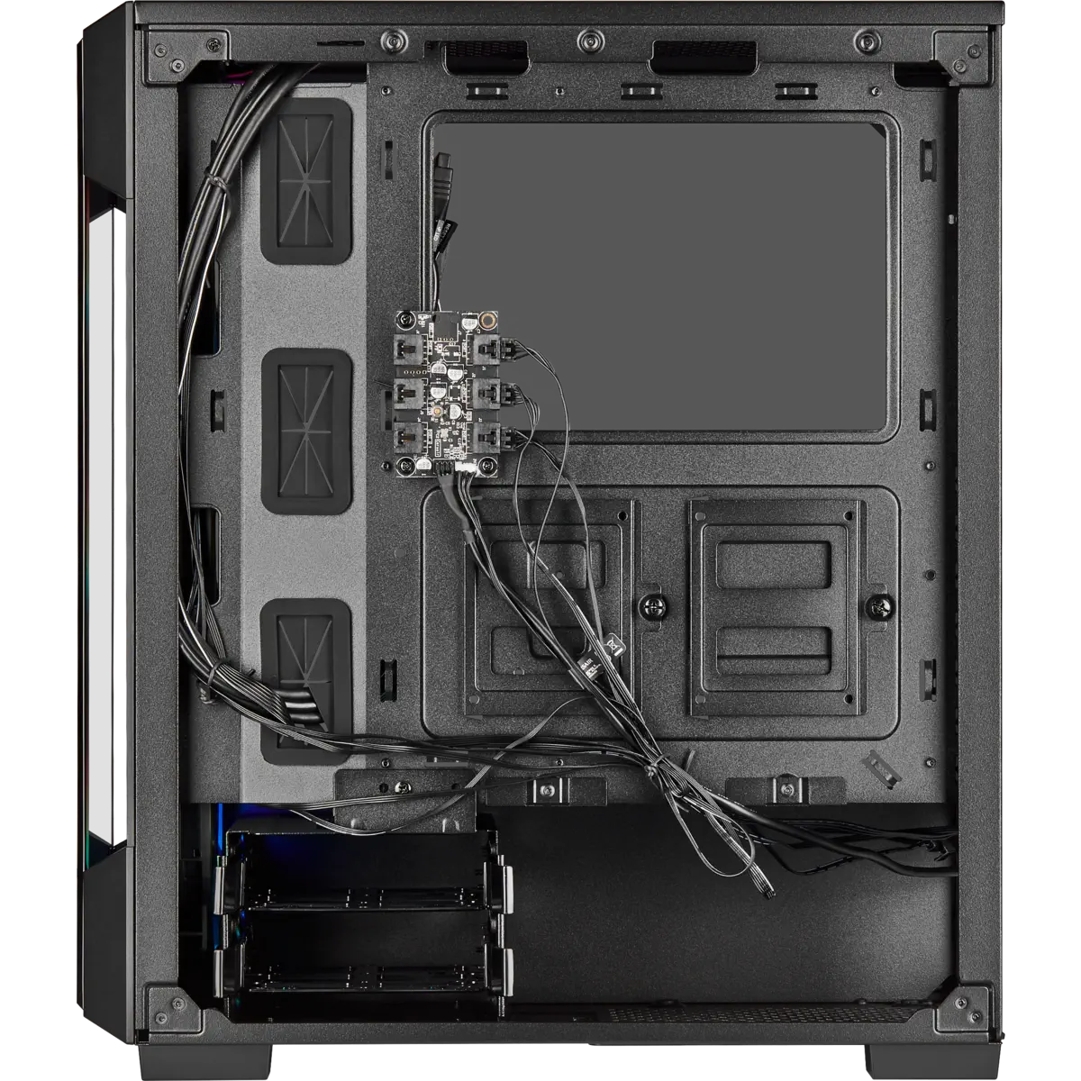 Corsair iCUE 220T RGB CC-9011190-WW USB 3.0 Temperli Cam Siyah ATX Mid-Tower Gaming (Oyuncu) Kasa