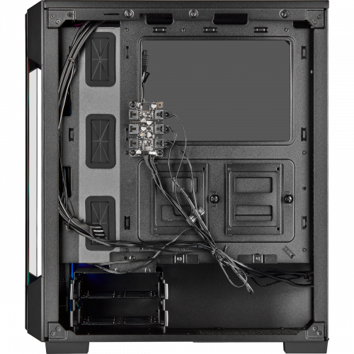 Corsair iCUE 220T RGB CC-9011190-WW USB 3.0 Temperli Cam Siyah ATX Mid-Tower Gaming (Oyuncu) Kasa