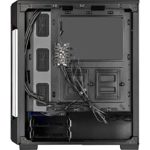 Corsair iCUE 220T RGB CC-9011190-WW USB 3.0 Temperli Cam Siyah ATX Mid-Tower Gaming (Oyuncu) Kasa