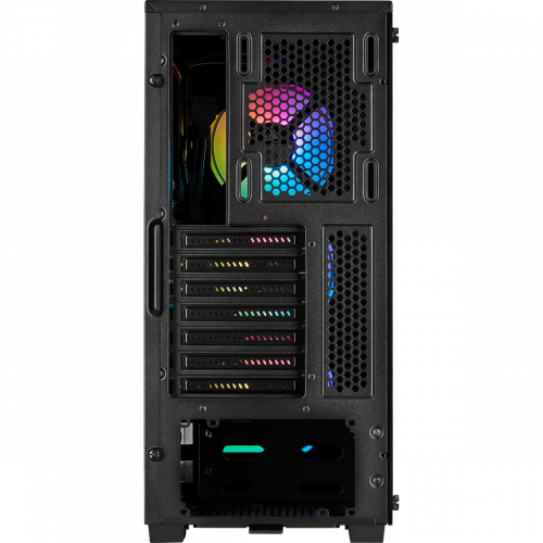 Corsair iCUE 220T RGB CC-9011190-WW USB 3.0 Temperli Cam Siyah ATX Mid-Tower Gaming (Oyuncu) Kasa