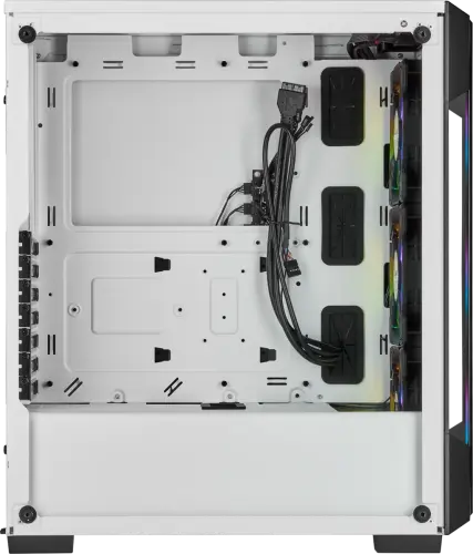 Corsair iCUE 220T RGB CC-9011191-WW USB 3.0 Temperli Cam Beyaz ATX Mid-Tower Gaming (Oyuncu) Kasa