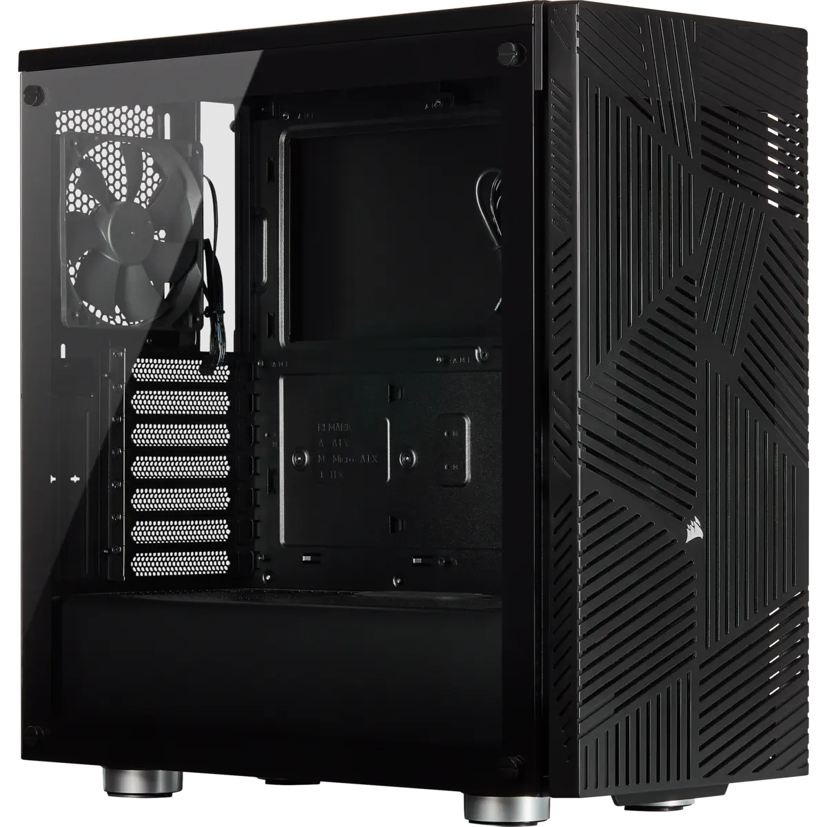 Corsair 275R Airflow CC-9011181-WW USB 3.0 Temperli Cam Siyah ATX Mid-Tower Gaming (Oyuncu) Kasa