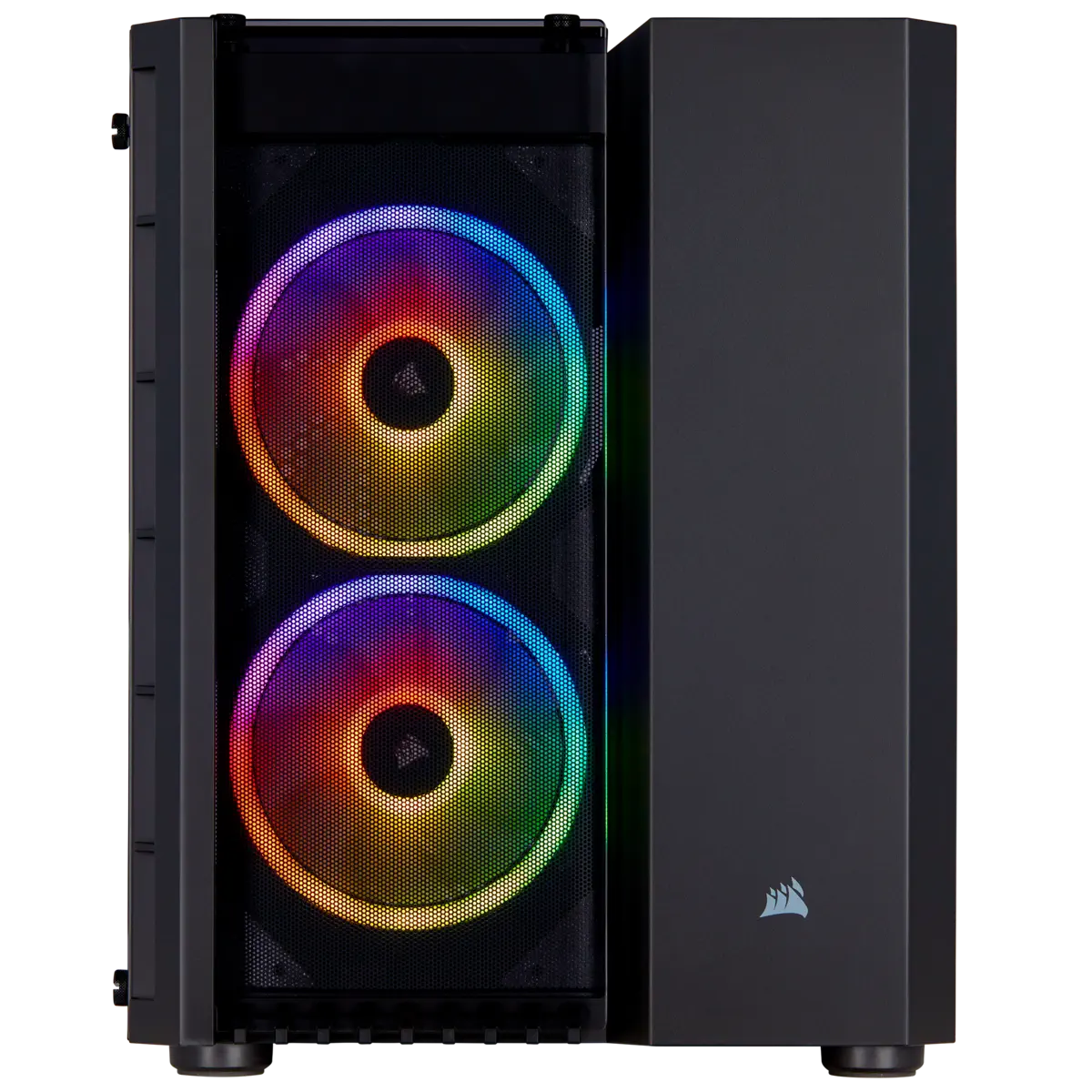 Corsair Crystal Series 280X RGB CC-9011135-WW USB 3.0 Temperli Cam Siyah Micro-ATX Gaming (Oyuncu) Kasa
