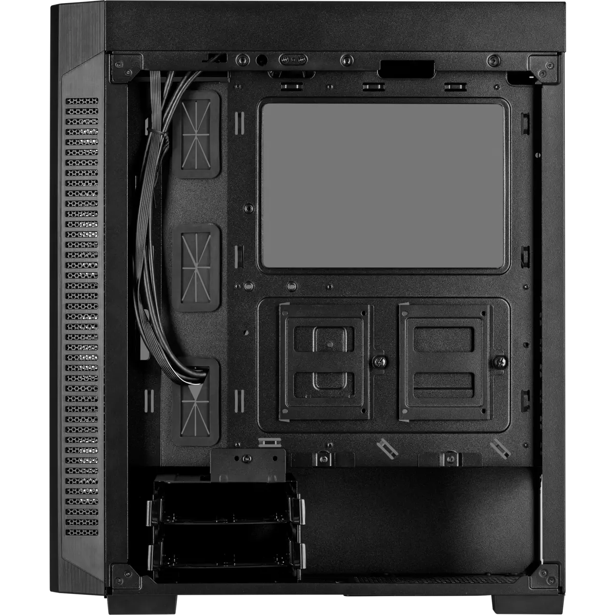 Corsair 110R CC-9011183-WW USB 3.1 Temperli Cam Siyah ATX Mid-Tower Gaming (Oyuncu) Kasa