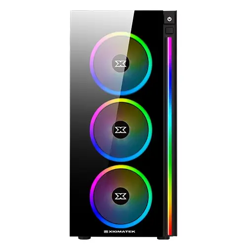 Xigmatek Poseidon EN42883 Temperli Cam USB 3.0 ATX Mid-Tower Gaming (Oyuncu) Kasa