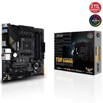 ASUS Tuf Gaming B550M-Plus AMD B550 Soket AM4 DDR4 4600(OC)MHz mATX Gaming (Oyuncu) Anakart