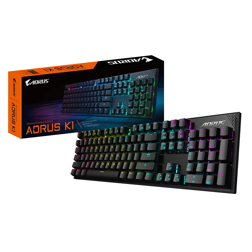Gigabyte Aorus K1 Cherry MX Red Switch Mekanik Gaming (Oyuncu) Klavye