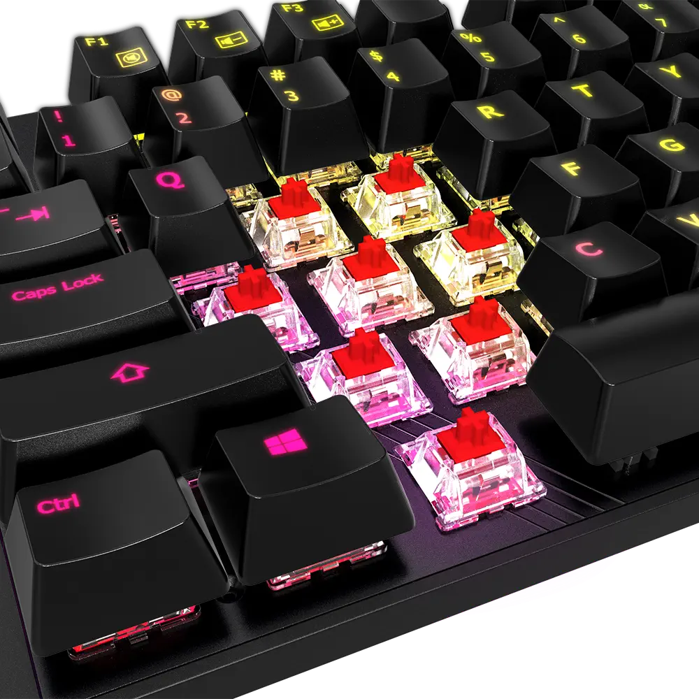 Gigabyte Aorus K1 Cherry MX Red Switch Mekanik Gaming (Oyuncu) Klavye