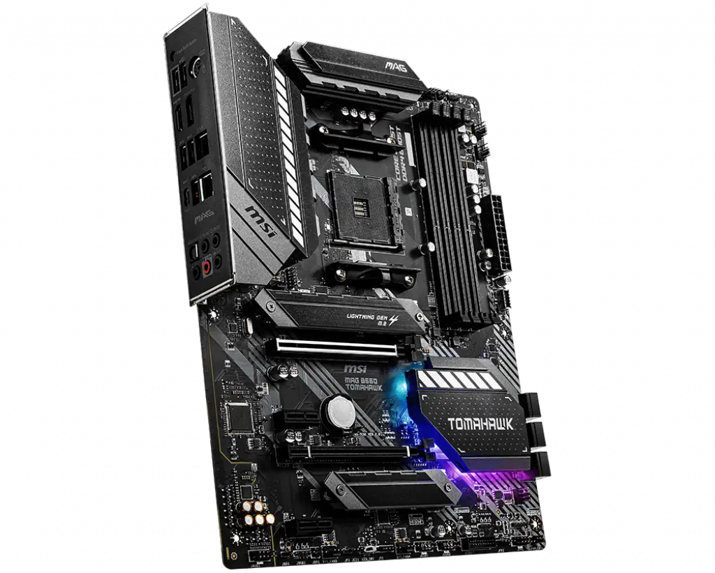 MSI MAG B550 TOMAHAWK AMD B550 Soket AM4 DDR4 5100(OC)Mhz ATX Gaming (Oyuncu) Anakart