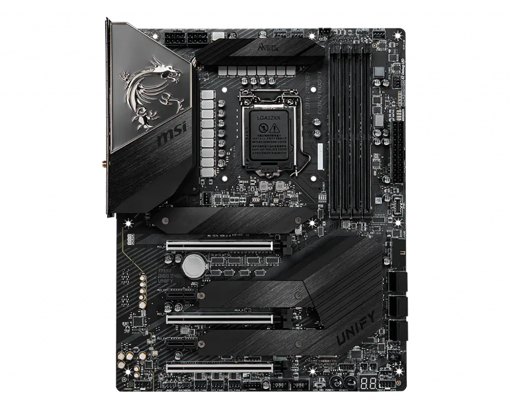 MSI MEG Z490 UNIFY Intel Z490 Soket 1200 DDR4 4800(OC)MHz ATX Gaming (Oyuncu) Anakart