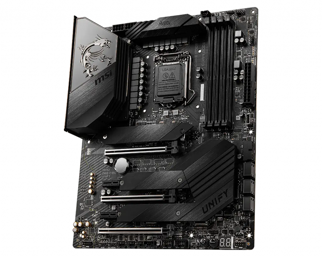 MSI MEG Z490 UNIFY Intel Z490 Soket 1200 DDR4 4800(OC)MHz ATX Gaming (Oyuncu) Anakart