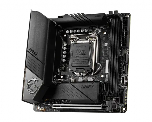 MSI MEG Z490I UNIFY Intel Z490 Soket 1200 DDR4 5000(OC)MHz Mini-ITX Gaming (Oyuncu) Anakart