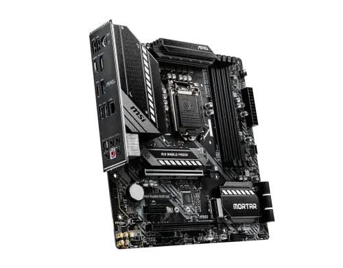 MSI MAG B460M MORTAR Intel B460 Soket 1200 DDR4 2933MHz mATX Gaming (Oyuncu) Anakart