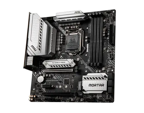 MSI MAG B460M MORTAR WIFI Intel B460 Soket 1200 DDR4 2933MHz mATX Gaming (Oyuncu) Anakart