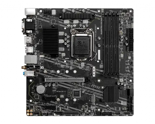 MSI B460M PRO-VDH WIFI Intel B460 Soket 1200 DDR4 2933MHz mATX Gaming (Oyuncu) Anakart