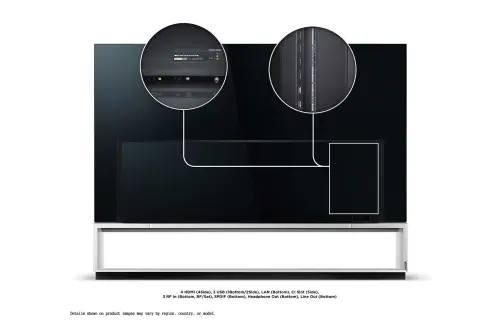 LG Signature OLED88ZX9LA 88 inç 223 Ekran 8K Ultra HD OLED TV