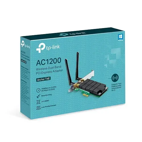 TP-Link Archer T4E AC1200 Kablosuz Çift Bantlı PCI Express Adaptör