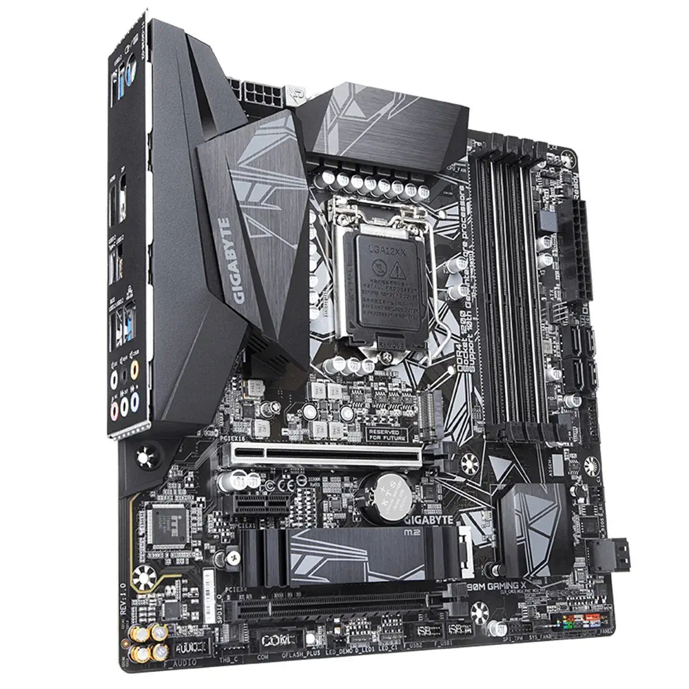 Gigabyte Z490M GAMING X Intel Z490 Soket 1200 DDR4 4400(OC)MHz mATX Gaming (Oyuncu) Anakart