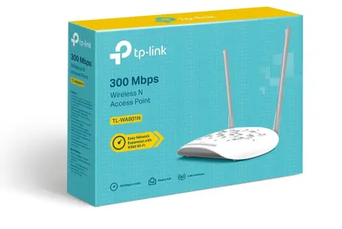 Tp-Link TL-WA801N 300Mbps 1 Port Kablosuz N Access Point