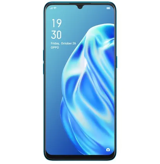 OPPO A91 128GB Mavi Cep Telefonu - Distribütör Garantili