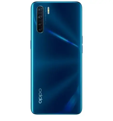 OPPO A91 128GB Mavi Cep Telefonu - Distribütör Garantili