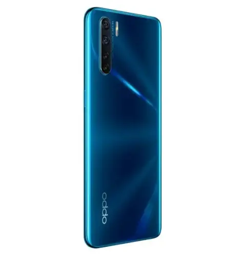 OPPO A91 128GB Mavi Cep Telefonu - Distribütör Garantili