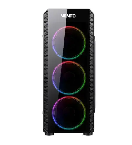 Vento VG04F+ 700W 80 Plus Dahili PSU`lu ATX Mid-Tower Gaming (Oyuncu) Kasa