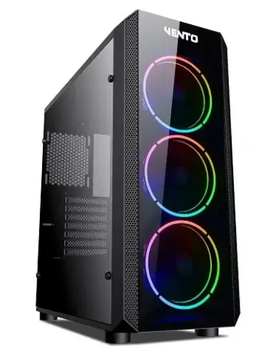 Vento VG04F+ 700W 80 Plus Dahili PSU`lu ATX Mid-Tower Gaming (Oyuncu) Kasa