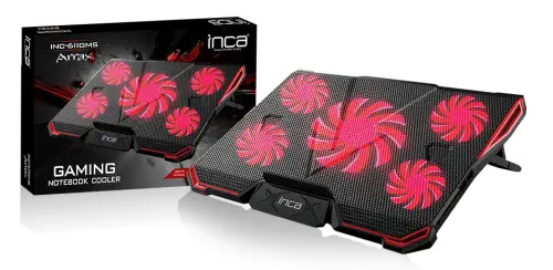 Inca Arrx INC-611GMS 5 Led Fanlı USB 2.0 13″-17″ Notebook Soğutucu