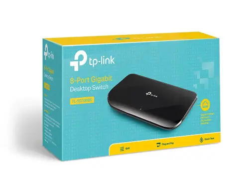 Tp-Link TL-SG1008D 8 Port 10/100/1000 GBit Switch