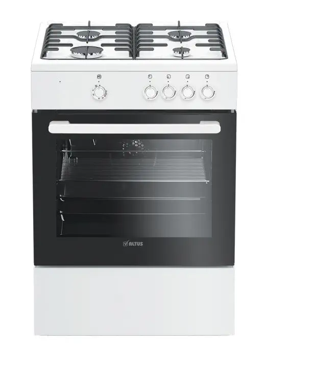 Altus AL 555 GD 65 Lt Beyaz Ocaklı Fırın