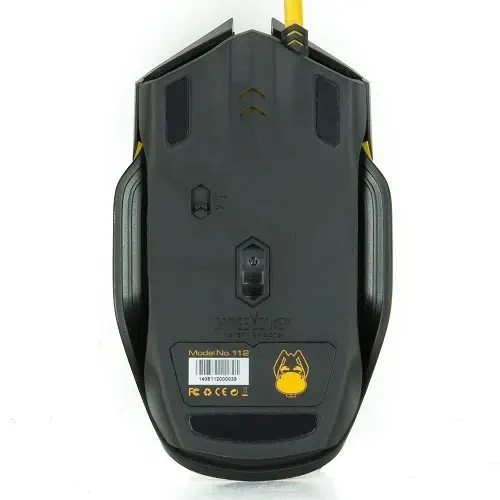 James Donkey 112i 2000DPI 6 Tuş Aydınlatmalı Siyah Optik Gaming Mouse