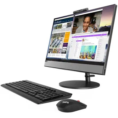 Lenovo V530 10US00QYTX i5-8500T 2.10GHz 8GB 1TB 256GB SSD 21.5″ Full HD FreeDOS All In One PC