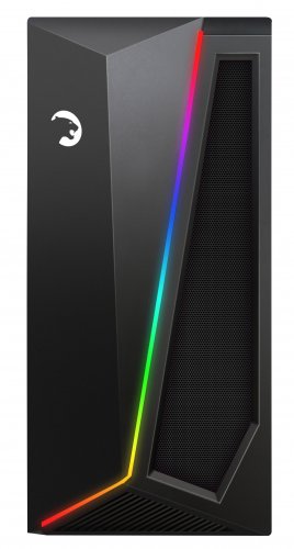 GamePower Dark Side 550W +80 Bronze Dahili PSU` lu 1x120mm ARGB Fan ARGB Led Bar Temperli Cam Gaming Mid ATX 