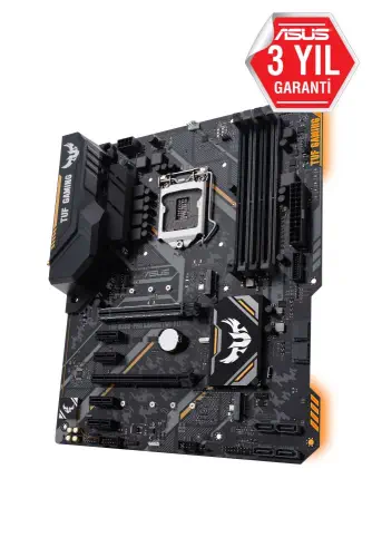 Asus TUF B360-PRO GAMING (WI-FI) Intel B360 Soket 1151 DDR4 2666Mhz ATX Gaming (Oyuncu) Anakart
