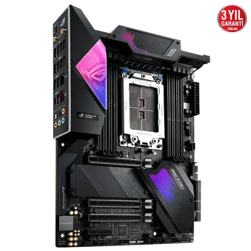 Asus ROG STRIX TRX40-XE GAMING AMD TRX40 Soket sTRX4 DDR4 4666(O.C)Mhz ATX Gaming (Oyuncu) Anakart 