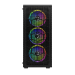 GamePower Horizon Gaming MESH Panel 650W 80+ Bronze Dahili PSU 4*120mm RGB Fan RGB Kontrolcü ve Uzaktan Kumanda