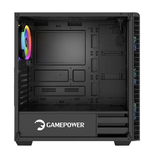 GamePower Horizon Gaming MESH 4*120mm RGB Fan Mesh Kasa RGB Kontrolcü ve Uzaktan Kumanda